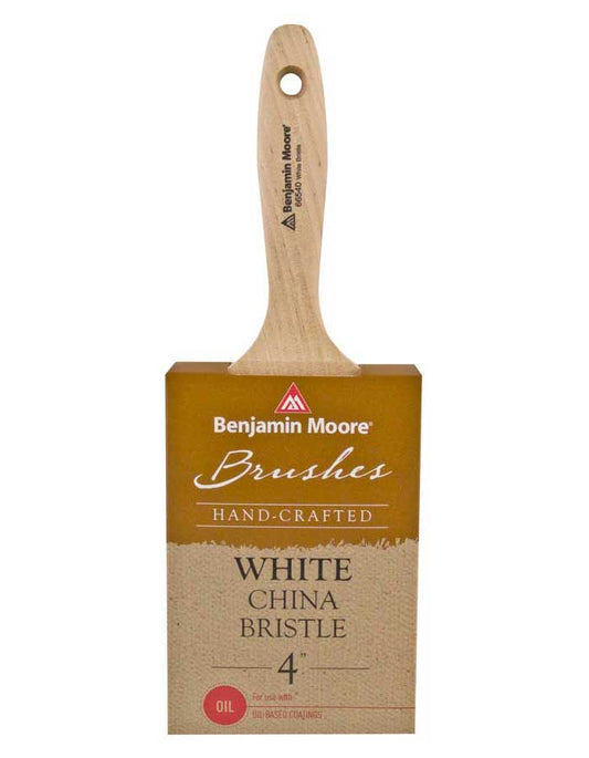 Benjamin Moore White China Bristle 4” VARN